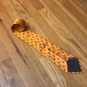 Orange Faconnable  Tie